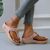 Outerwear Thong Thong Toe Plaže Sandale Udobne i prozračne flip-flops za haljine Jeans suknje kratke