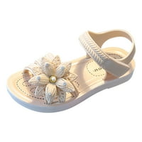 VEDOLAY platforme sandale djevojke cvijeće ravne sandale slatke ljetne cipele otvoreni nožni gležnjače