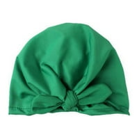 Novorođenčad dječaka Dječak Djevojka Zimska turban pamuk Bowknot Candy Color Warm Beanie Hat