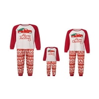 Porodica koja odgovara Božićne pidžame dječake Djevojke Holiday Pajamas Djeca za spavanje Božić PJS