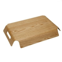 Luksuzni stol za stol bambus u krevetu hleb drvena ladica drvo voće doručak torta za hranu kava čaj