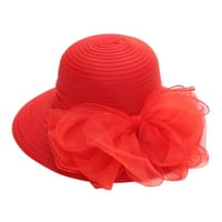 Daznicoova ženska haljina fascinantna mladenka britanska čajna zabava vjenčana šešir sunčani šešir ženski