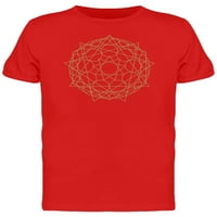 Zlatna geometrija majica Mandala Muškarci -Mage by Shutterstock, muški XX-Large