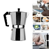 Aluminijski aparat za kavu Izdržljiva Moka Cafeteira Expresso Percolator lonac praktični moka kafe pot