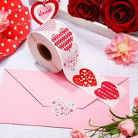 Oblik srca Samoljepljivi naljepnice za valentinovo naljepnice naljepnice