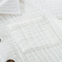 Kids Boys Shorts Podesite majicu s kratkim rukavima s elastičnom strukom kratke hlače ljetne odjeće