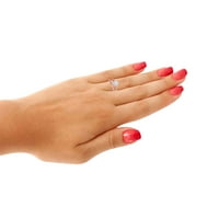 Mauli dragulji za angažovanje prstenova za žene 0. Carat Diamond Angagement Bridal prsten za prsten