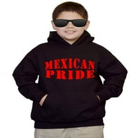 Mladi meksički ponos v crna dječja dukserica Hoodie xlarge