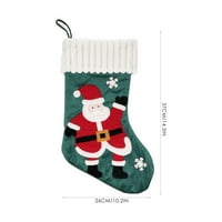Božićne crtane čarape za zabavu poklon bombone torbe Candy torbica Xmas Dekoracija