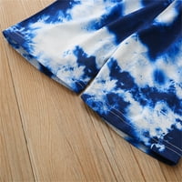 SIMPLMASYGENI DAN DIJELA Dječja bačva za čišćenje djece Dječja dječaka ljetni sportovi Tie-dye Ispis