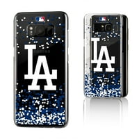 Los Angeles Dodgers Galaxy S Confetti Design Clear futrola