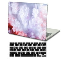 Kaishek zaštitni futrov tvrdi poklopac kompatibilan sa MacBook Pro 16 - A + crna poklopac tastature,