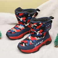 Engtoy Boys Girls Toddler čizme za snijeg Vodootporne klizanje otporne na vanjske zimske cipele