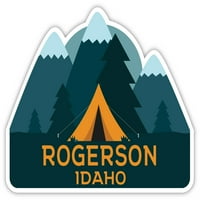 Rogerson Idaho suvenir Frižider magnet Kamp TENT dizajn