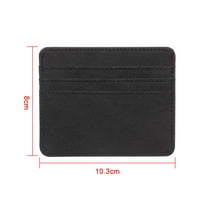 Fashion Wallet Case Travel Monet Pocket Business kartica Novčanica ID kartice Kartična karta tamno siva
