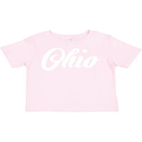 Tekst inktastičnog Ohio-a Poklon Dječak mališač ili majica Toddler Girl