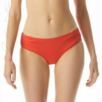 Michael Kors Persimmon Shirred Bikini plivaju dno, SAD Veliko