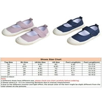 Ymiytan Girls Boys Flats Comfort platnene tenisice Neklizne casual cipele hodanje modne prozračne klizanje