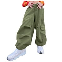 Corashan ženska široka noga labave hlače hip hop sportske hlače nacrtavaju labave ležerne pantalone