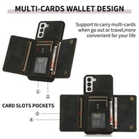 Slučaj kožnih novčanika za Samsung Galaxy S Plus futrola, Galaxy S Plus novčanik s PU kožnim džepovima