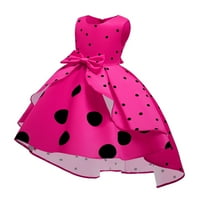 Kukoosong toddler Djevojke haljine haljina u eksplozijskom stilu Dječja odjeća Djevojke haljina polka