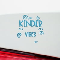 Prozirne naljepnice naljepnica Kinder Vibes premium vodootporne vinilne naljepnice za laptop telefon