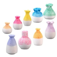 Minijaturne vaze Mala kuća MicroLandscape smola vaze Pribor