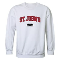 Sveučilište St. John Red Storm Mom Fleece Crewneck Pulover Duks bijela XX-velika