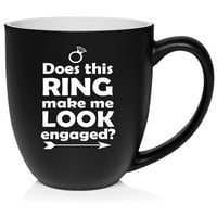 Da li ovaj prsten čini angažovanim keramičkim šalicama za kafu poklon čaj za nju, žene, sestru, kćer,