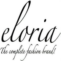 Eloria Womenska majica okrugli izrez Čvrsta boja obična majica pune rukave Boja: ružičasta