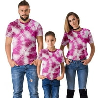 Art Tie-Dye Delikatna košulja za elementu Udobna opuštena majica za unise