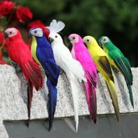 Lomubue Artificial Parrot Životinjska ptica sa svijetlim bojama Živi travnjak ukras