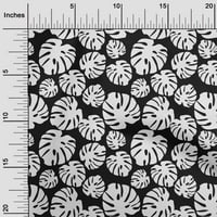 Onuone Rayon Crna tkanina okeana Podvodna cijena šivaće tkanine sa dvorištem tiskanim diiy odjećom šivaći