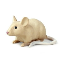 Yoone Realistic Mouse Rat Rat Opossum Model životinje Brojke Decre Decor Produgirajte Dječja igračka