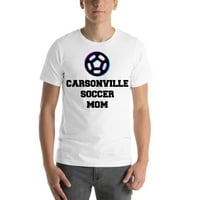Nedefinirani pokloni s tri ikona Carsonville Soccer mama kratkih rukava pamučna majica