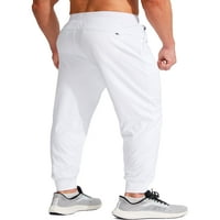 Viodia Muški jogeri sa džepovima sa patentnim zatvaračem Atletski trkački trenerke za muškarce Workout
