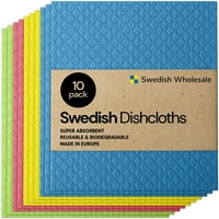 Švedska veleprodaja švedskih krpa za suđe za višekratnu upotrebu, upijajući ručni ručnici za kuhinju,
