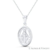 Sveta Majka Djevica Mary Regina Sine Labe Originali Conceacta i marian cross 29x čudesna ogrlica sa