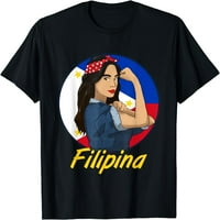 Filipini Pinay Filipina Pride Snažna ponosna ženska djevojka majica