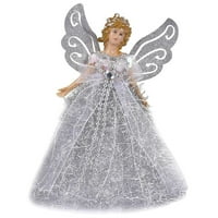 Privjesak sa Sanwood Doll Privjesak anđeoski oblik viseći plastični božićni privjesak za dnevnu sobu