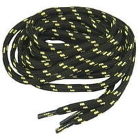 Crna sa žutim Kevlalar® ojačanim protuušnim okruglim cipelama za cipele