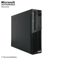 Lenovo ThinkCentre M72E SFF PC, Intel Core i5- 3,2GHz, 8g DDR3, 512G SSD, VGA, DP, DVD, BT, WiFi, Windows