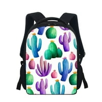 Kaktus Ispis studentski ruksak za školsku torbu za djevojke i dječake i dječake vodootporna putni ruksak