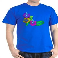Cafepress - Tropska hibiskus tamna majica - pamučna majica