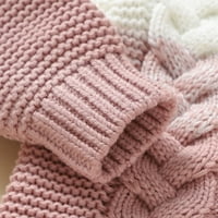 Akiihool Girl Džebolji za jesen i zimske djevojke 'pulover zbori ruffle dugih rukava zimski pulover