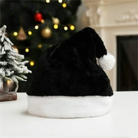 Unise zadebljani božićni beanie šešir mekane tople pompomatske kape za muškarce žene zimske kapu za