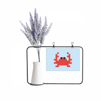 Ljetno jedro Little Crab piksela umjetna karata za flašicu za cvijeće lavande