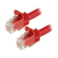 Starch N6Patch14rd FT Red Cat Cat Snagless Ethernet patch kabel 14ft - Patch kabel - RJ - do RJ-- -