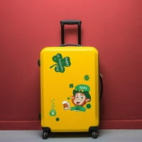 Dan prozora ulica Patrickov prozor Clijent Green Shamrock prozore naljepnice Irska djetelina Leprechaun