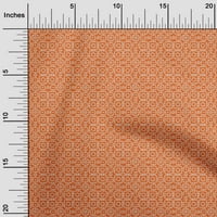Onoone pamuk flena tkanina naranče Geometrijska bandhana haljina materijala materijal od tkanine od